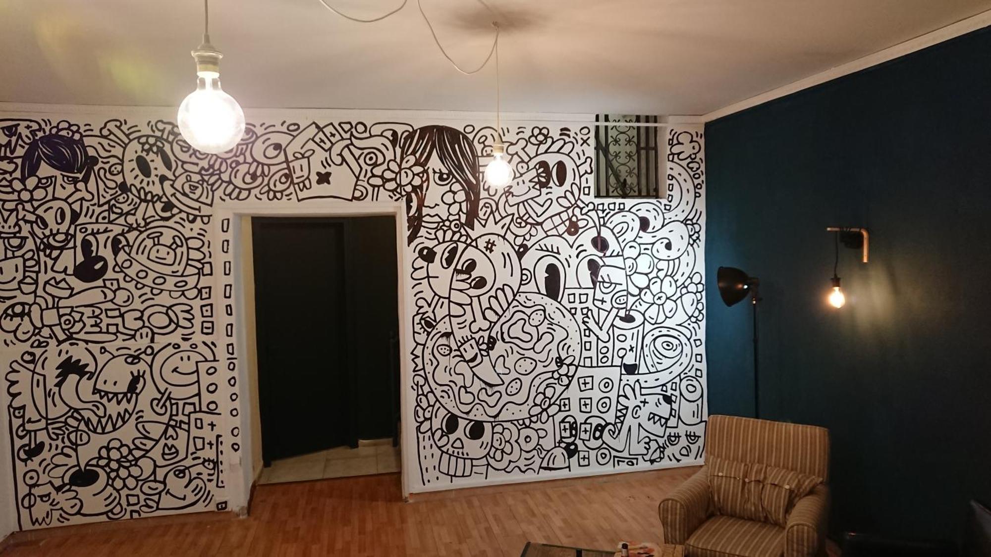 Villa Art House In The Artist Workspace In The Center Neapel Exterior foto